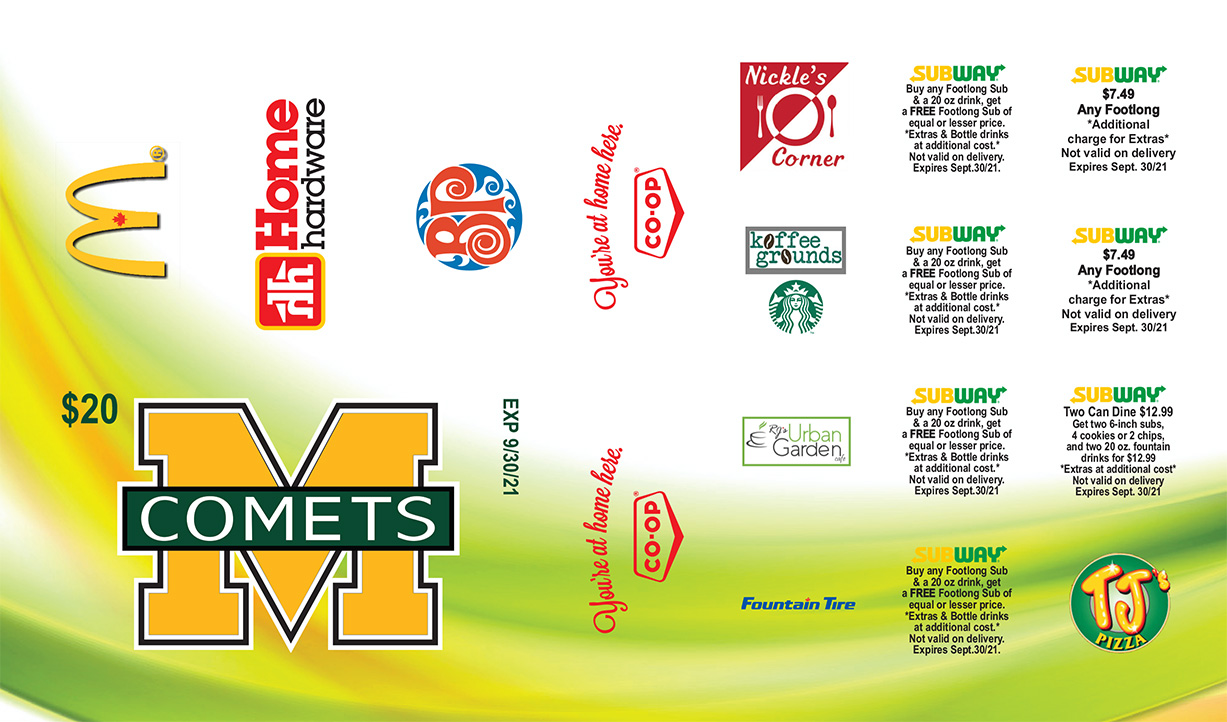 Melfort Comets Discount Card
